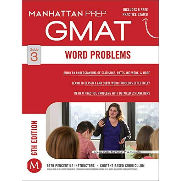 Pre-Owned Gmat Word Problems (Manhattan Prep Gmat Strategy Guides) Paperback