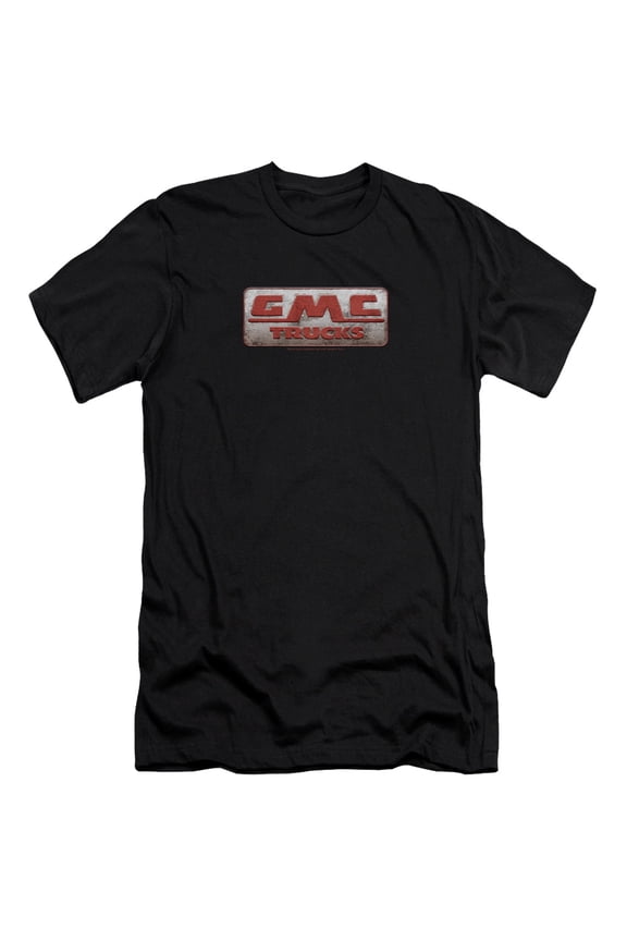 Gmc - Beat Up 1959 Logo - Premium Slim Fit Short Sleeve Shirt - Large