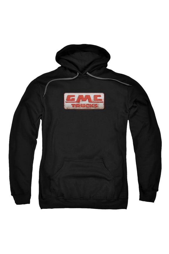 Sportswear GMC104-AFTH-4 GMC Beat Up 1959 Logo Adult Pullover Hoodie, Black - Extra Large