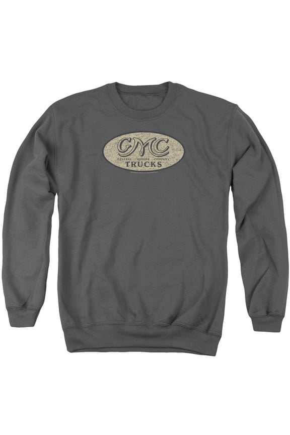 Gmc - Vintage Oval Logo - Crewneck Sweatshirt - Medium