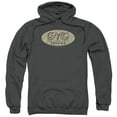 thumbnail image 1 of Trevco Sportswear GMC103-AFTH-6 GMC Vintage Oval Logo Adult Pullover Hoodie, Charcoal - 3X, 1 of 2