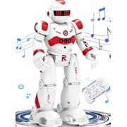 Gmdisc RC Robot Toys for Kids, Gesture Sensing Programmable Interactive Smart Robot for Age 3 4 5 6 7 8 Year Old Boys Girls Birthday Gift Present