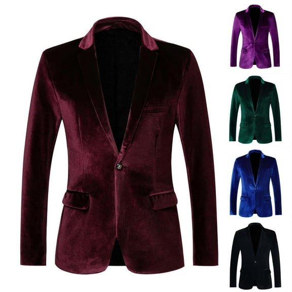 Gmluru Blazers For Women Wine Solid Long Sleeve Cardigan Coat Pockets Long Pants Suit Business Casual M-4XL