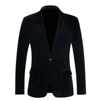 Gmluru Business Blazers For Women Black Solid Long Sleeve Cardigan Coat Pockets Long Pants Suit Work Office M-4XL