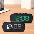 thumbnail image 1 of Gmluru Clock Digital Digital Alarm Clock Simples LED Large Digital Display Fashion Multi-set Alarm Clock Features Desktop Bedside Study Kitchen Clock, 1 of 8