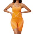 thumbnail image 1 of Gmluru Shapewear For Women Adjustable Shoulder Strap Tight Fitting Hip Lifting And Shaping Jumpsuit Yellow Shaping Underwear S-3XL, 1 of 5