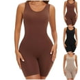 thumbnail image 1 of Gmluru Shapewear For Women Solid Color Camisole Underwear Shaping And Abdominal Brown Shaping Underwear S-3XL, 1 of 3
