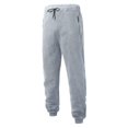thumbnail image 1 of Gmluru Sweatpants for Men Sport Elastic Ankle Binding Solid Color Elastic Waist Comfortable Athletic Pants with Pockets for Active Wear Gray S-3XL, 1 of 4