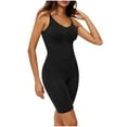 thumbnail image 1 of Gmluru Womens' Seamless Shapewear Adjustable Shoulder Strap Tight Fitting Hip Lifting And Shaping Jumpsuit Black Bodysuit S-3XL, 1 of 7