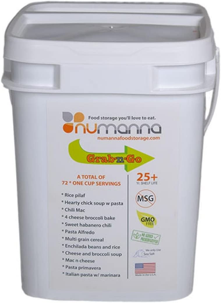 Gmo-free Food Storage One Month Grab 'N Go | 76 Servings