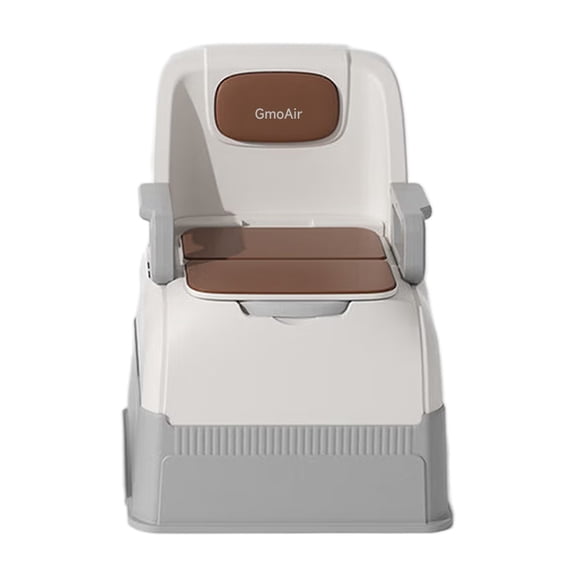 GmoAir Toilets, portable, Lightweight and Compact, 2.6 Gallon, White
