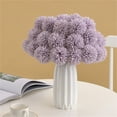 thumbnail image 1 of Gmogad 12.6in Realistic Artificial Chrysanthemums - Faux Flowers for Vase, Wedding, Home Decor - UV Resistant Silk Plants for Office, Party, Garden, 1 of 5