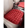 thumbnail image 1 of Gmogad 1pc Car Seat Cushion, Premium Comfort Memory Silk Wadding, Non-Slip Rubber Bottom With Storage Pouch, Car Seat Pad Universal Red, 1 of 6