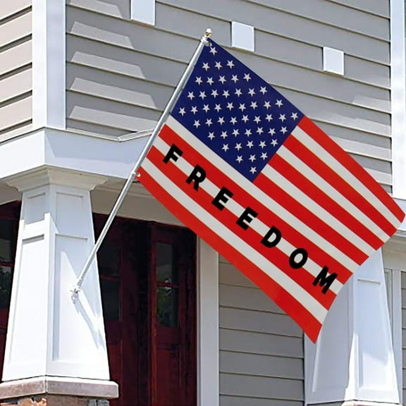 Gmogad Blue Flag for Indoor Outdoor Yard Display, 3x5 Ft Single Sided Decorative Flag for Home Patio, Patriotic Gift for Tribute Gatherings and Celebrations, 90x150 cm Flag