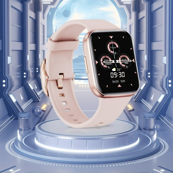 Gmogad Bluetooth Calling Sports Smart Watch High-definition Touching Screen Information Synchronization IP67 Support For Android And IOS System Pink