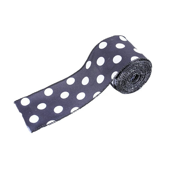 Gmogad Dog Paw Print Decoration Ribbon, Cute Pet Theme Gift Wrapping Ribbon, Washable Fabric Ribbon for Crafts Home Decor, Kitty Puppy Birthday Party Decoration