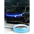 thumbnail image 1 of Gmogad Exterior Lights For Cars, 59 Inch Car Hood Strips LED Daytime Running Strip Neon For Car Sky Blue, 1 of 9
