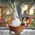 thumbnail image 1 of Gmogad Faceless Gnome Candy Basket Christmas Decoration, Cute No-Face Doll Fruit Holder for Table or Countertop, Adorable Holiday Gift Basket Adds Fun Festive Touch to Home and Party Display, 1 of 9