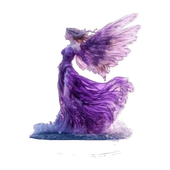 Gmogad Flat Acrylic Standee Fairy Elf Goddess Decor for Valentine's Day, Home Office Desk Decoration, Anime Lover Gift, Whimsical Display Ornament for Bookshelf Nightstand