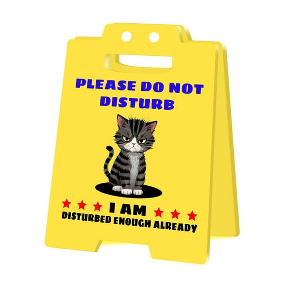 Gmogad Funny Acrylic Desk Sign, Motivational Office Prank Decor for Colleagues - Humorous Work Encouragement Gift, Tabletop Decoration