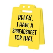 Gmogad Funny Office Prank Sign - Motivational Acrylic Desk Decor for Colleagues, Humorous Work Encouragement Gift, Coworker Birthday & White Elephant Gag