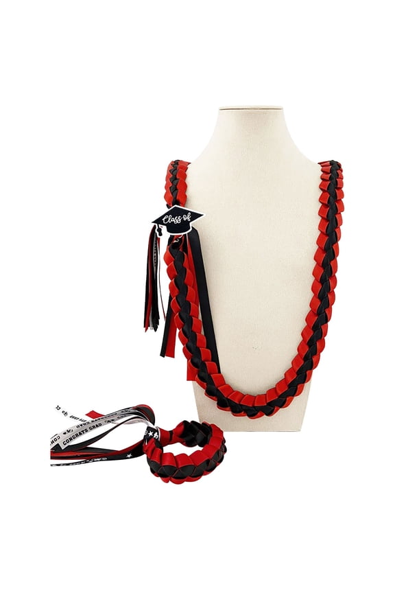 Graduation Honor Cord Set, Handmade Wreath Ribbon for Ceremony, Academic Achievement Sash, Colorful Degree Stole for Students, Gift for Graduates, Commencement Accessories