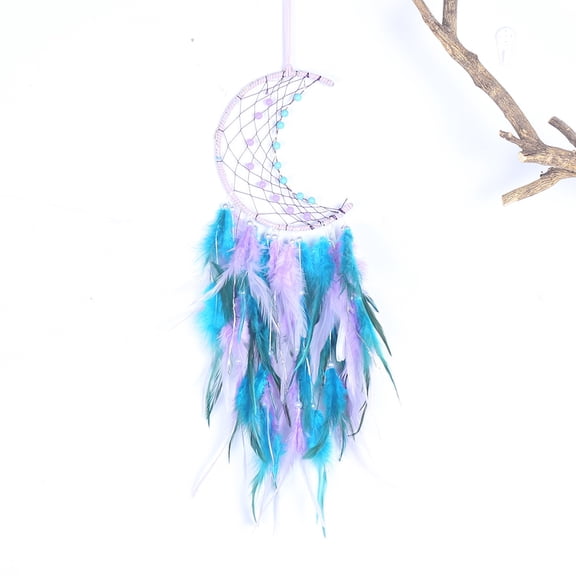 Gmogad Handmade Dreamcatcher Wind Chime, Hanging Ornament for Home, Bedroom, Car, Weddings, Parties, Boho Wall Decor, Good Luck Gift, Colorful Ethnic Style, Kids Room and Living Room Decoration