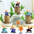 thumbnail image 1 of Gmogad Mini Buddha Statue, Zen Monk Resin Figurine, Cute Meditation Decor for Desk, Bookshelf, Bonsai Display - Spiritual Gift for Home, Office, Yoga Room, 1 of 8