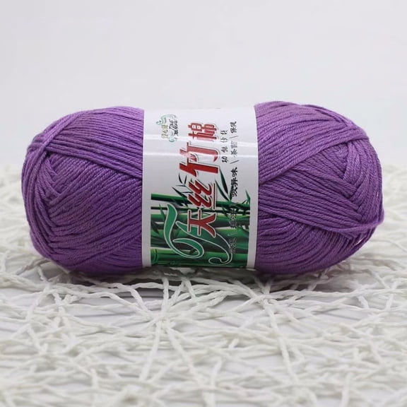 Gmogad Natural Yak Wool Crochet Thread, 1.76oz Soft Skin-Friendly Cotton Wool Ball, Hand Knitting Yarn for Scarf Hat Baby Clothes, DIY Craft Fiber for Weaving