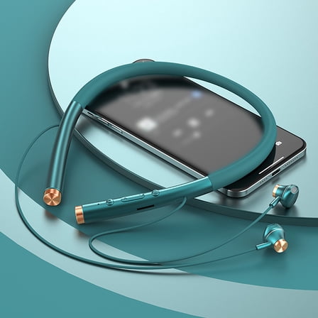 Gmogad Neckband Bluetooth Headphones, Wireless Headphones 68Hrs Extra Long Playtime Stereo Bass in-Ear Headsets with Mic, IPX5 Waterproof Earbuds, Neckband Earphones for Sport Business