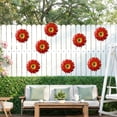 thumbnail image 1 of Gmogad Outdoor Iron Daisy Wall Hanging Decor, Colorful 3.5-Inch Metal Flower Garden Decor for Fence and Patio, Creative Balcony Wall Art for Indoor and Outdoor Home Decoration, 1 of 6