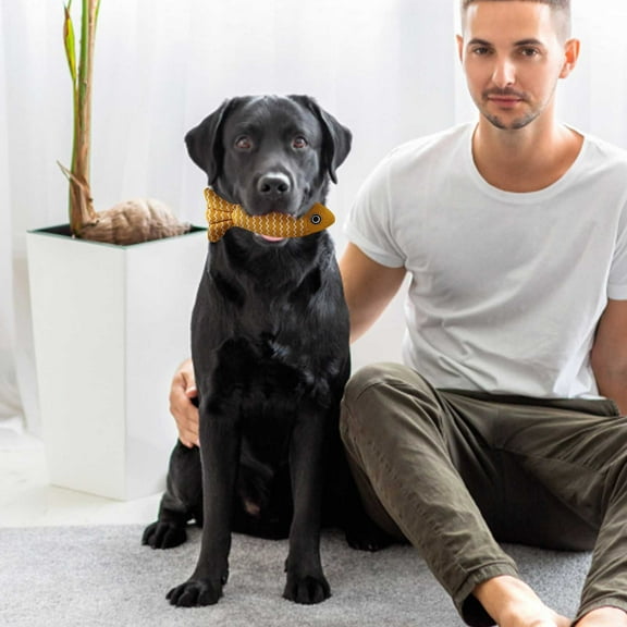 Gmogad Pet Mint Chew Toy for Dogs, Soft Plush Little Fish Doll, Teeth Grinding Interactive Toy, Indoor Outdoor Play, Separation Anxiety Relief, Oral Health for Puppies and Small Pets