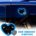 thumbnail image 1 of Gmogad Solar Car Window Double Heart Light, Heart Shaped Neon Interior Decoration Light, Auto Dashboard Accessory with Suction Cup, Waterproof Night Driving Safety Romantic Gift, 1 of 5