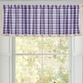 Gmogad Valance Curtains For Kitchen Window Light Blocking Short Rod