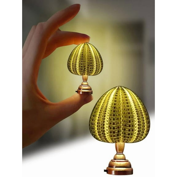 Gmogad Vintage Sea Urchin Night Light Children's Desktop Small Table Lamp Decorative Ornaments Tanabata Gift color