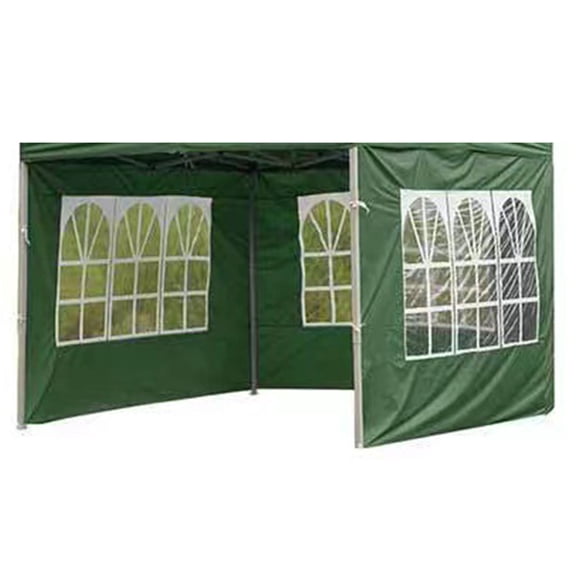 Gmogad Waterproof Outdoor Tent Tarp Sun Shade Cloth 9x2 Meters, 210D Material with Windows for Patio Camping Market Stall, Portable Windproof Canopy for Party and Event