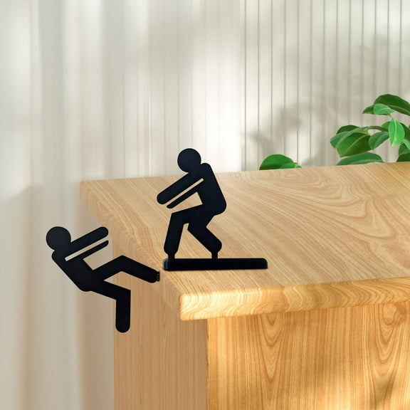 Gmogad Whimsical 'Save The Little Guy' Desk Figurine - Funny Office Decor for Coworkers, Quirky Workstation Gift to Boost Morale & Spark Conversations