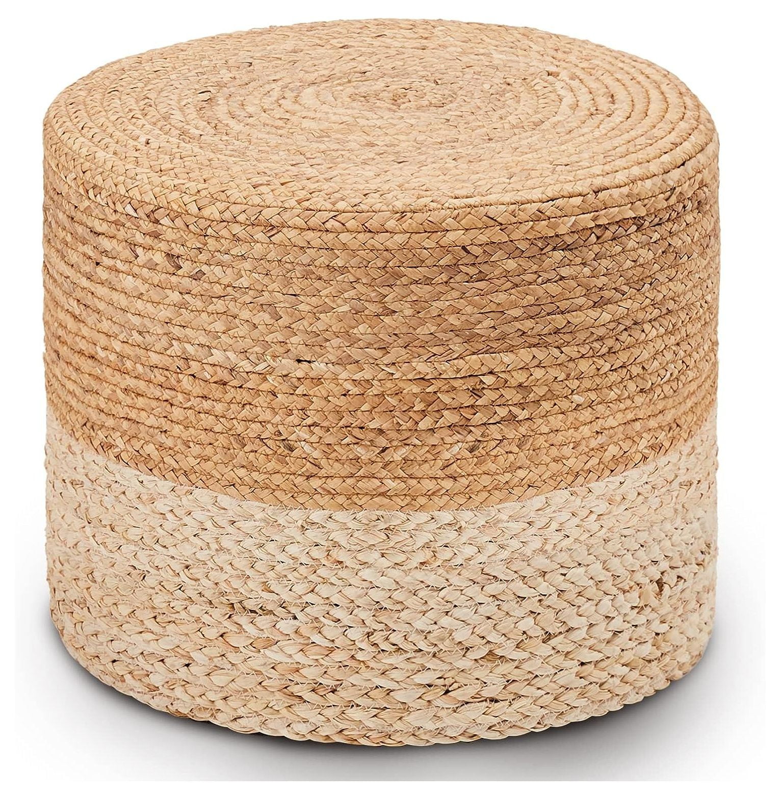 Rustic pouf ottoman deals