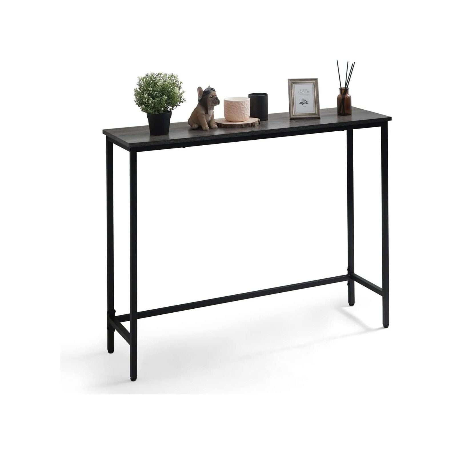 GnHoCh 41” Classic Console Table for Entryway, Modern Sofa Table for