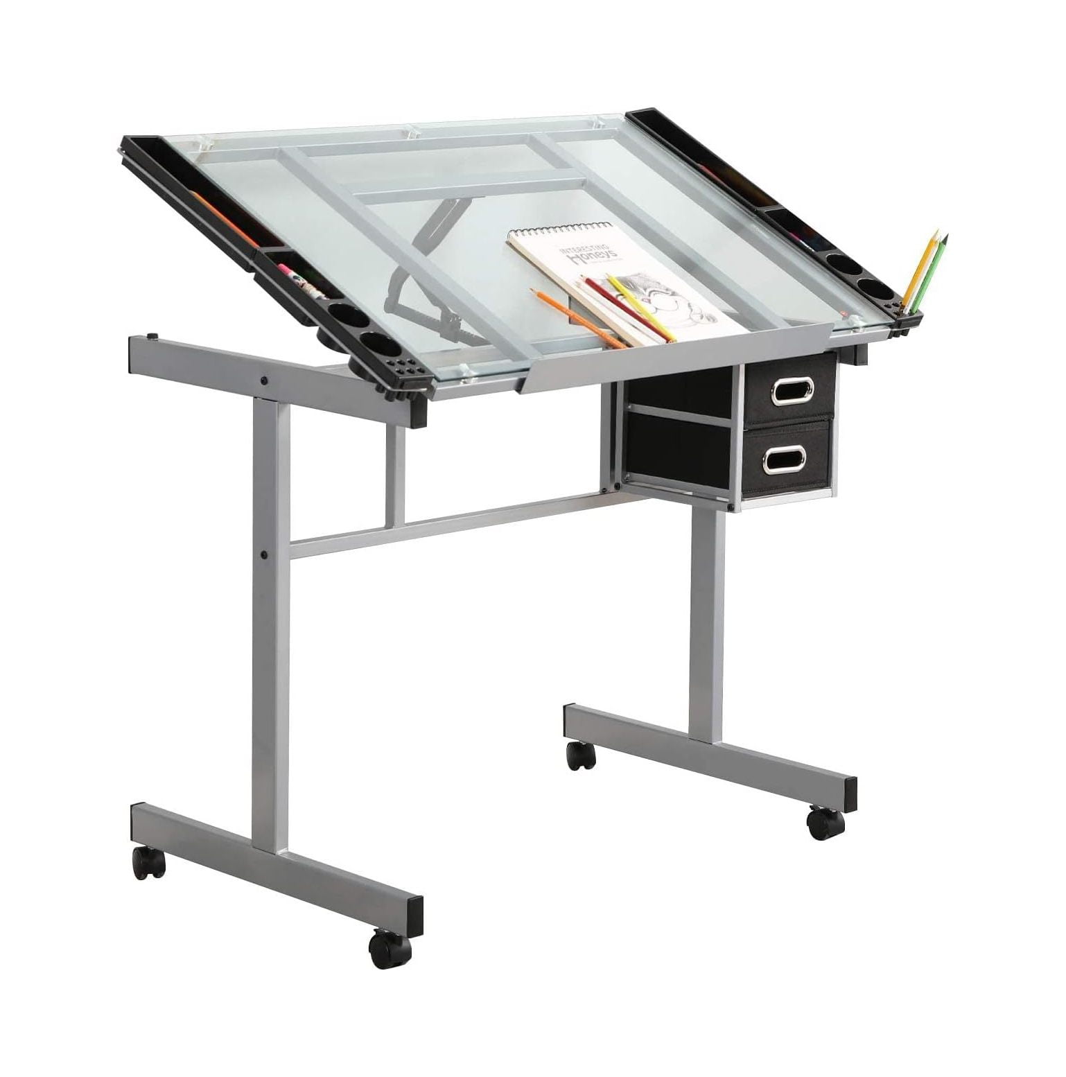 GnHoCh Adjustable Drafting Table, Drawing Board Art and Craft Desk