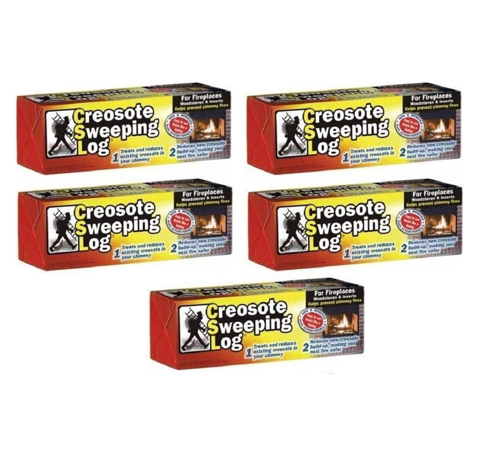 GnHoCh Creosote Sweeping Log Chimney Cleaner Quantity 5