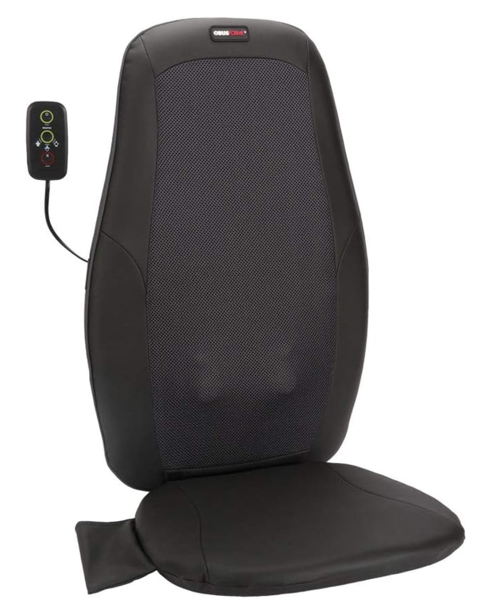 GnHoCh Deep Kneading Shiatsu Back Massager with Heat 3 Massage Zones Upper, Lower or Full