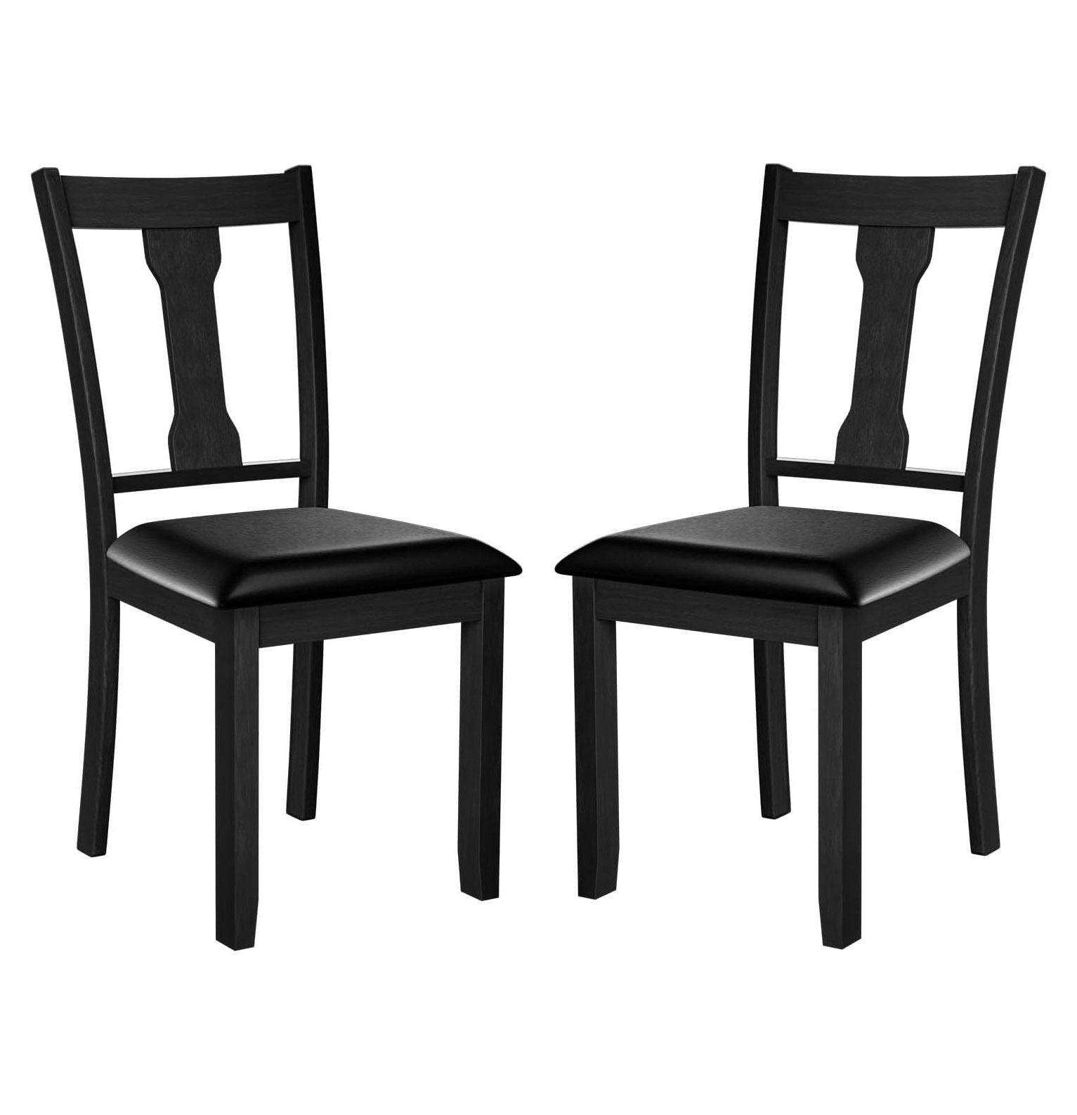GnHoCh Dining Chairs Set of 2, Upholstered Padded Kitchen Chairs with