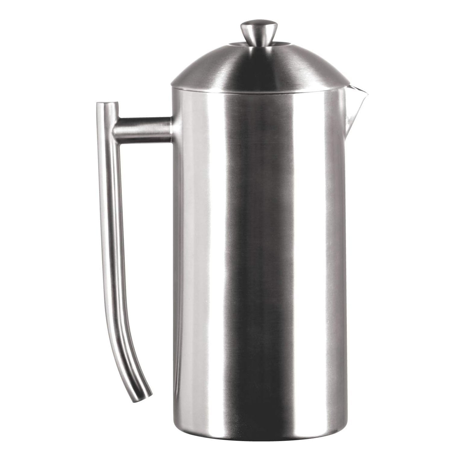 GnHoCh DoubleWalled StainlessSteel French Press Coffee Maker in Frustration Free Packaging