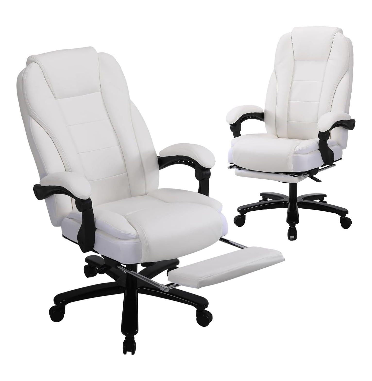 GnHoCh Managerial and Executive Chair with FootRest, 400lbs Big and