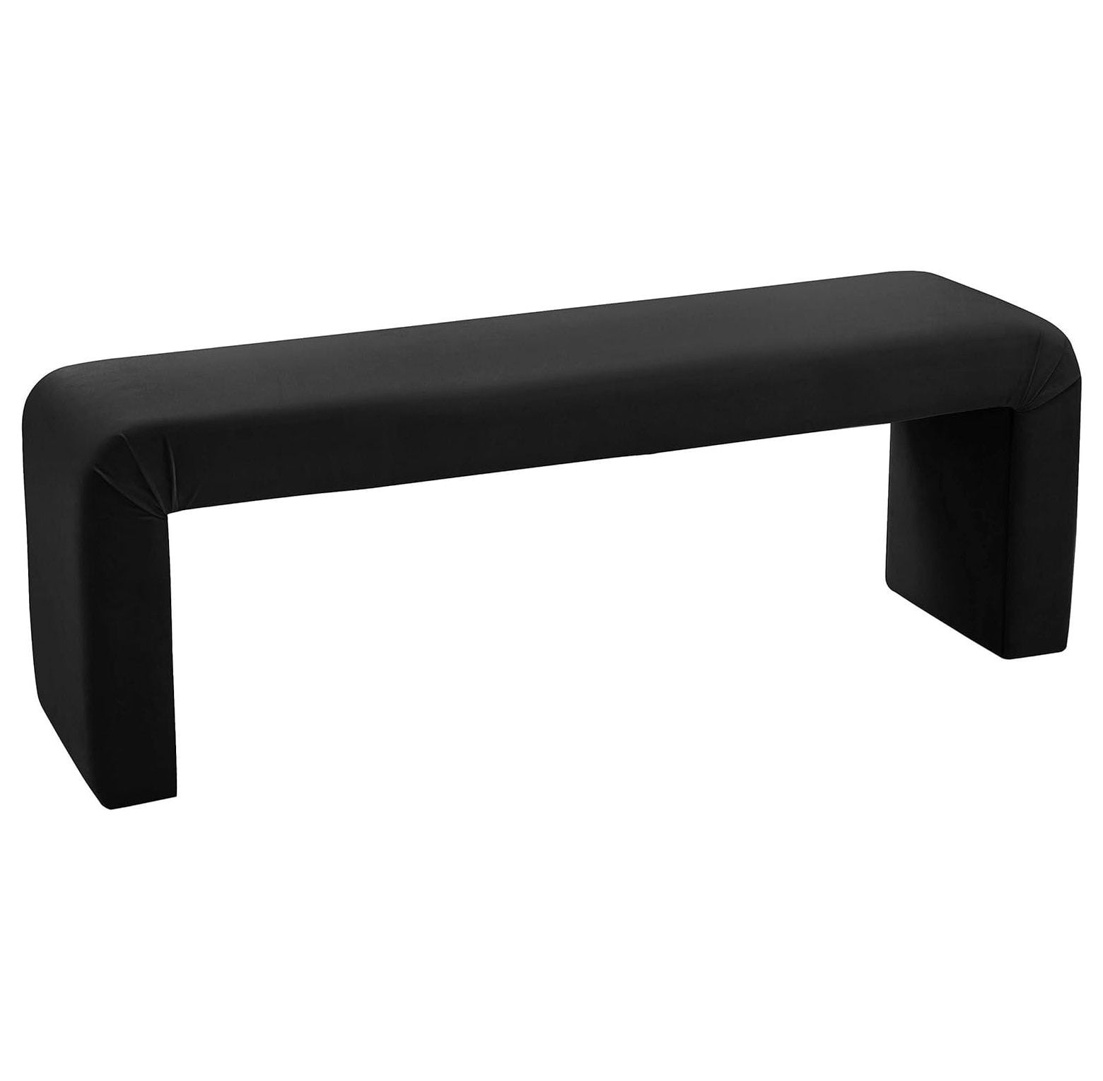 GnHoCh Minimalist Collection Modern Contemporary Velvet Upholstered