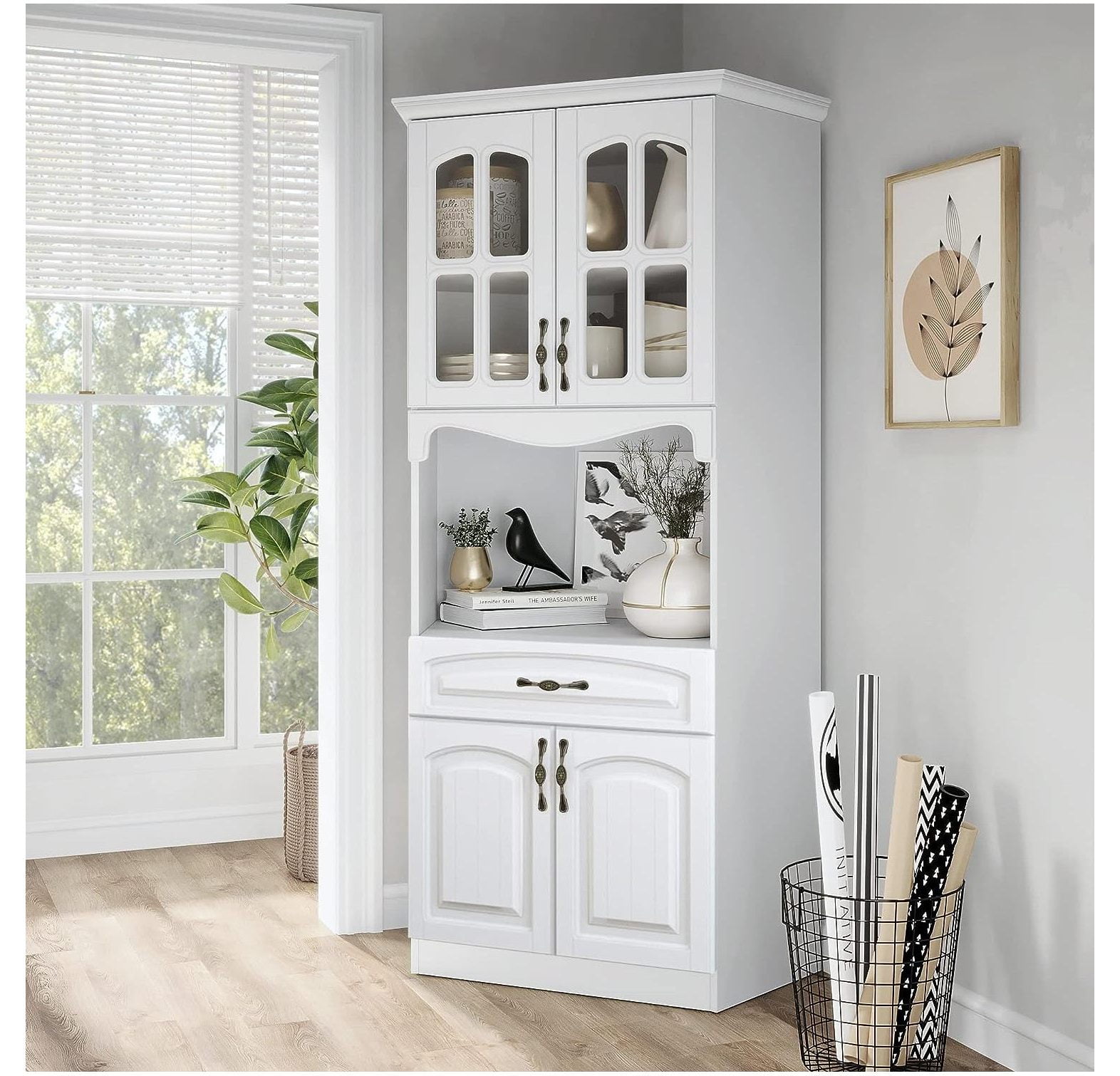 Walmart kitchen clearance hutch