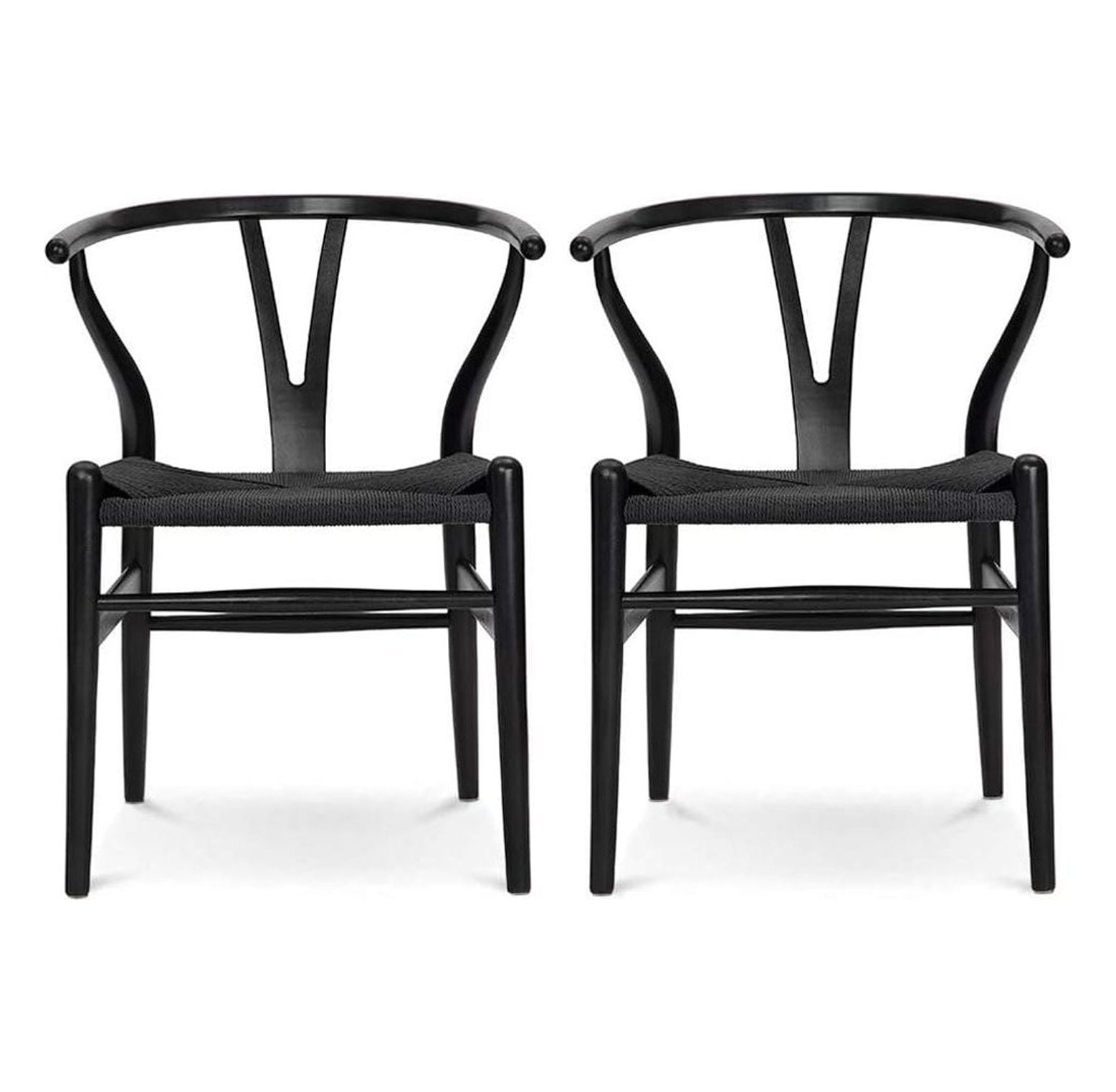 GnHoCh Wishbone Chair Natural Solid Wood Dining Chair/Hans Vegner Y