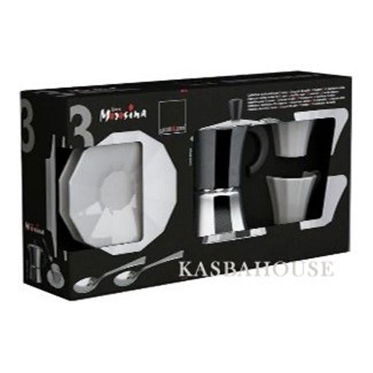 Gnali & Zani Morosina Express Stovetop Espresso Maker 6 Cup Set