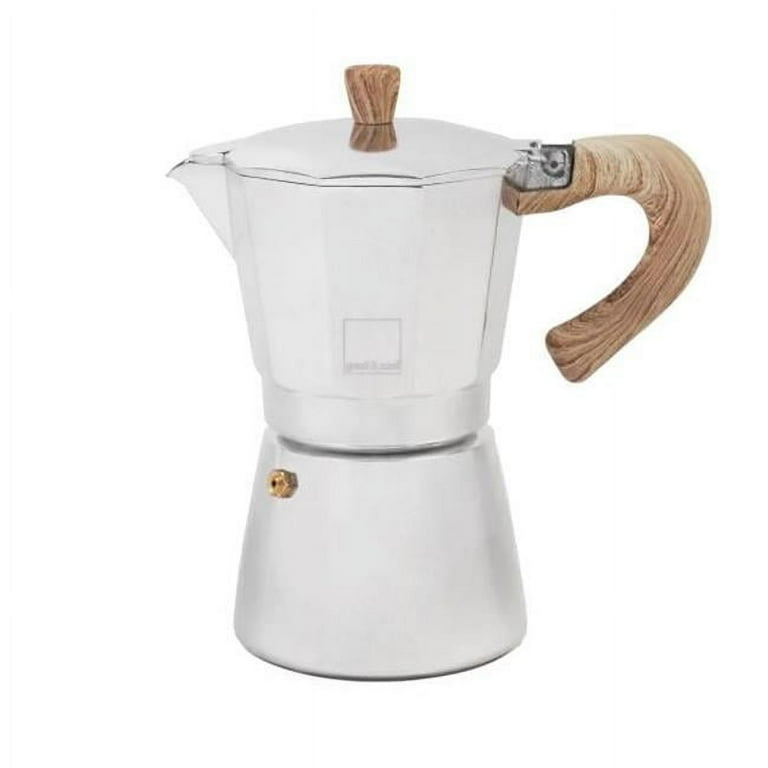 Gnali & Zani V700-9 9 Cup Espresso Maker with Induction Bottom
